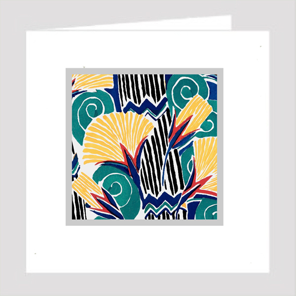 BLANK ART DECO CARD BLANK ART DECO CARD
