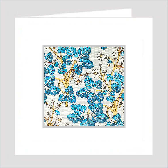 BLANK ART DECO CARD