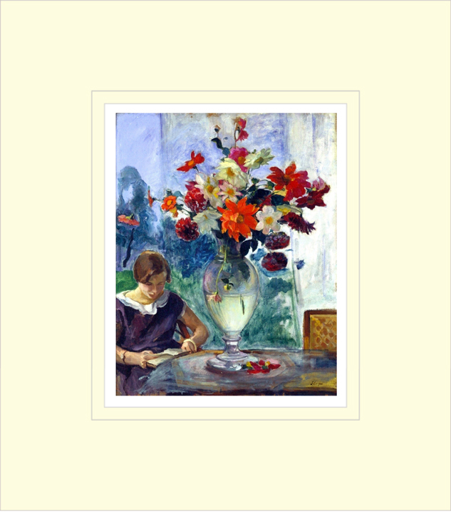 Reading - Henri Lebasque Reading - Henri Lebasque